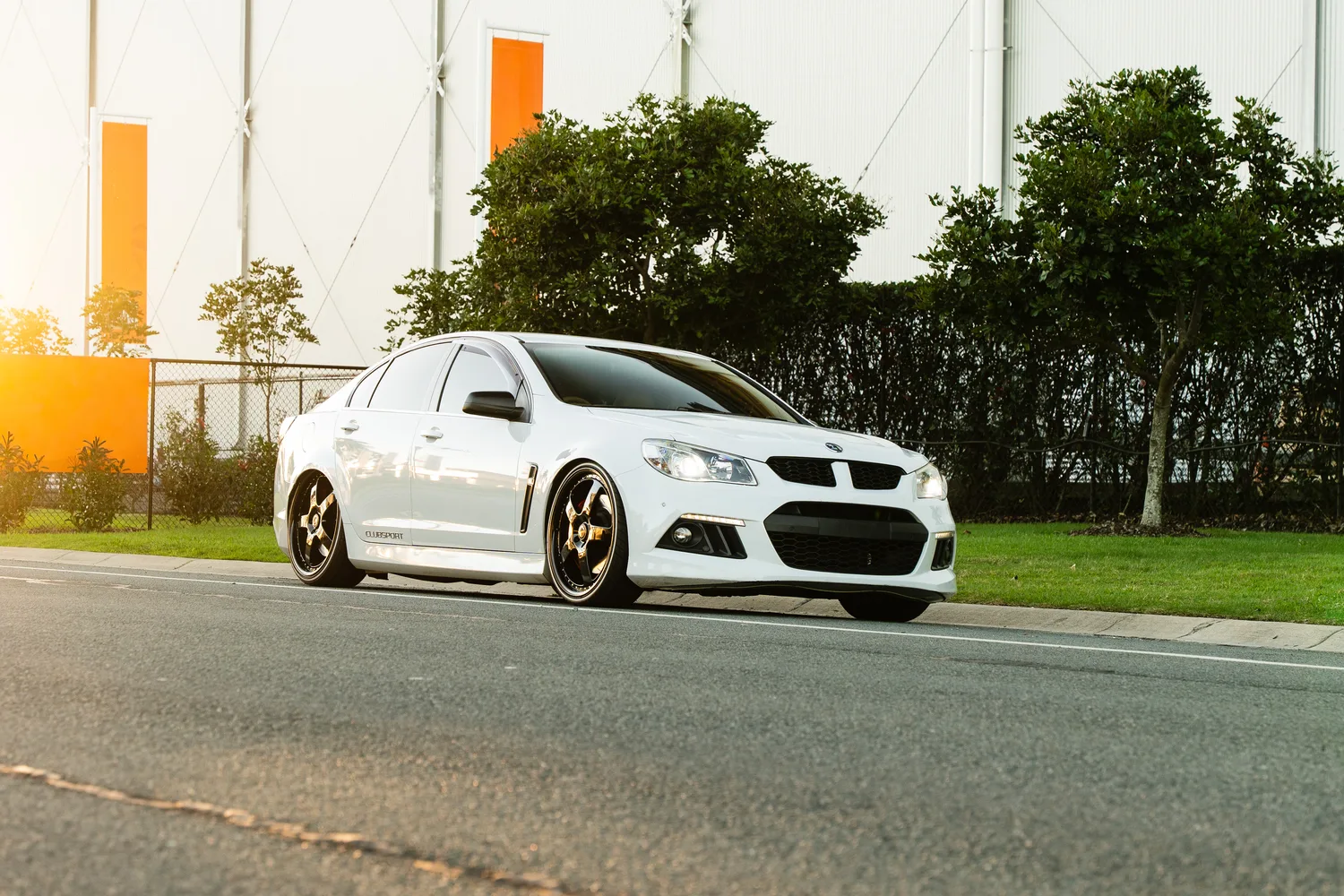 HSV GTS ClubSport front three-quarter.