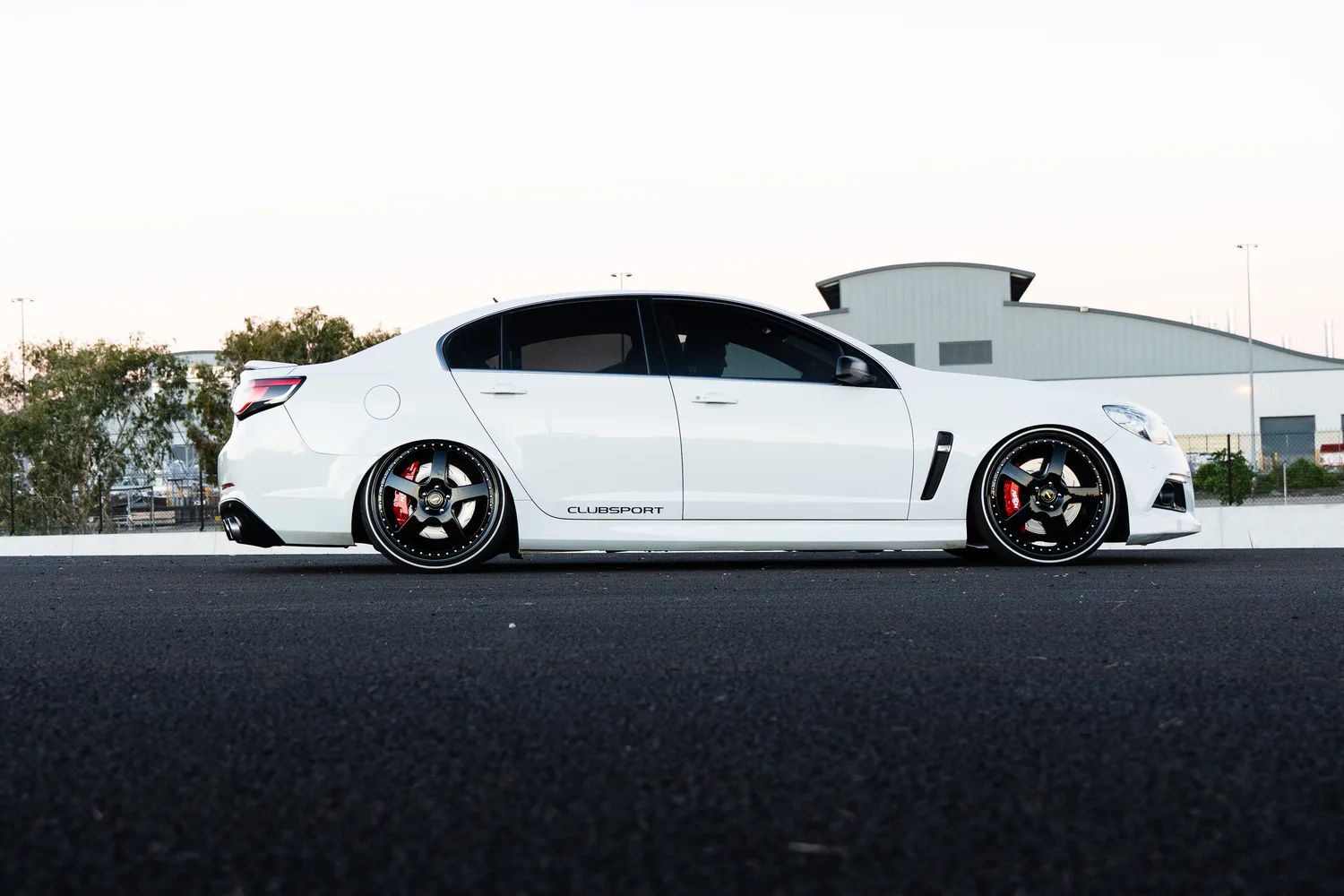 HSV GTS ClubSport side profile, low stance.